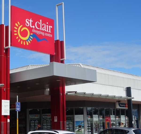 Commercial buildings in St Clair, NSW